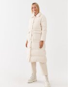 Peserico Easy Пухено яке M24434 Екрю Regular Fit