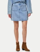 Pieces Дънкова пола Sky 17155880 Regular Fit