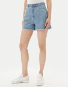 Pieces Дънкови шорти Tamra 17157412 Regular Fit