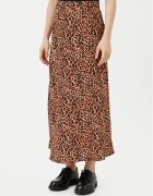 Pieces Миди пола Franan 17116541 Светлосиньо Regular Fit