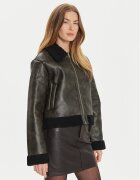 Pieces Яке от имитация на кожа Pippi 17154704 Regular Fit