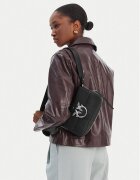 Pinko Дамска чанта Love One Slouchy Zip Mini AI 25-26 PLTT 105345 A2JG