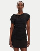 Pinko Коктейлна рокля Discoland 104872 A2GF Черен Slim Fit