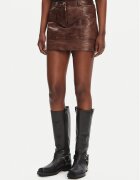 Pinko Кожена пола Geordie 104957 A2I1 Slim Fit