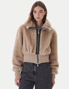 Pinko Кожено палто 105399 A2PI Regular Fit