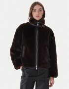 Pinko Кожено палто 106013 A1ZM Regular Fit
