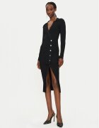 Pinko Плетена рокля Viscosa Mix 104033 A239 Slim Fit