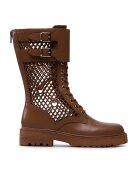 Pinko Зимни обувки Noemi Stivale PE 22 BLKS1 1H212D Y87W