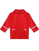 Playshoes Яке за дъжд 408638 D Червен Regular Fit