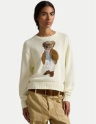 Polo Ralph Lauren Пуловер 211A96248001 Екрю Relaxed Fit