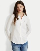 Polo Ralph Lauren Риза 211664427001 Светлосиньо Slim Fit