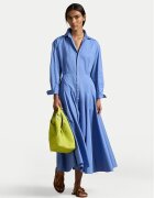Polo Ralph Lauren Рокля тип риза 211A96356001 Светлосиньо Regular Fit