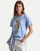 Polo Ralph Lauren Тишърт 211A12734001 Светлосин Relaxed Fit