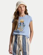 Polo Ralph Lauren Тишърт 313A11759002 Светлосиньо Regular Fit