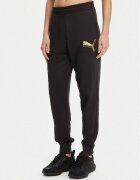 Puma Долнище анцуг Ess Metallic 684999 Regular Fit