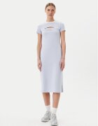 Puma Ежедневна рокля Ess Cut-Out 629769 Светлосиньо Slim Fit