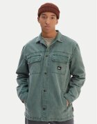 QUIKSILVER дънкова риза Mohab Washed Twill EQYWT04654 Зелен Oversize