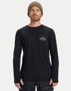 QUIKSILVER Тениска с дълъг ръкав Coastal Run EQYKT04400 Regular Fit