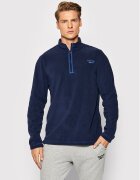 Reebok Полар Outerwear GR8963 Тъмносин Slim Fit