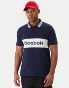 Reebok Тениска с яка и копчета Arter RK25548CCM Regular Fit