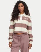 Reebok Тениска с яка и копчета Sabina RK25695CCW Relaxed Fit
