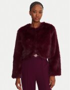 Rinascimento Кожено палто CFC0125075003 Regular Fit