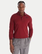 Robe Di Kappa Тениска с яка и копчета Gord 6006570 Slim Fit