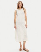 ROXY Плажна рокля ERJX603455 Екрю Regular Fit
