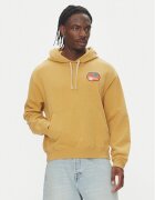 RVCA Суитшърт 23A411503 Жълт Regular Fit