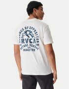 RVCA Тишърт EVYZT00297 Екрю Regular Fit