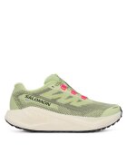 Salomon Маратонки за бягане Aero Blaze 3 Grvl L49106400 Зелен