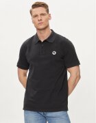 Save The Duck Тениска с яка и копчета Ovidio DR1213M-BATE18 Regular Fit