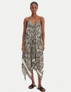 Seafolly Лятна рокля C Shells 55763-DR Черен Regular Fit