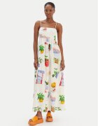 Seafolly Лятна рокля La Boca 55597-DR Екрю Regular Fit