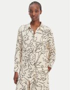 Seafolly Риза Hothouse Flowers 55648-TO Екрю Relaxed Fit