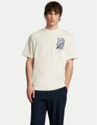 Selected Homme Тишърт Will 16097225 Екрю Relaxed Fit