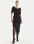 Simona Corsellini Коктейлна рокля A25CEABO5001 Slim Fit