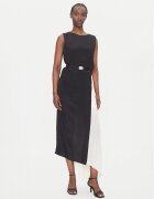 Simona Corsellini Коктейлна рокля P25CPAB01001 Slim Fit