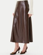 Simona Corsellini Пола от имитация на кожа A25CPGO00701 Regular Fit