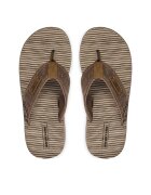 Skechers Джапанки Quill - Seaside 205719/BRN