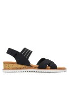 Skechers Сандали BOBS Desert Kiss-Shore Enough 114130/BLK