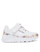 Skechers Сникърси Uno Lite 314091L WMLT Бял