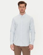 Timberland Риза TB0A6GPN Светлосиньо Slim Fit