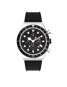 Timex Часовник Q Three Time Zone Chronograph TW2V70000