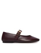 Tommy Hilfiger Балеринки Buckle Leather Ballerina FW0FW09684