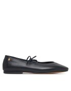 Tommy Hilfiger Балеринки Lace-Up Leather Ballerina FW0FW09542