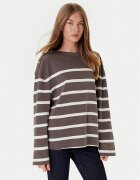 Tommy Hilfiger Блуза Gold Button WW0WW45760 Екрю Relaxed Fit