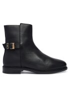 Tommy Hilfiger Боти Th Buckle Leather Ankle Boot FW0FW09486