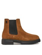 Tommy Hilfiger Боти тип челси Casual Cleated Suede Chelsea FM0FM05037