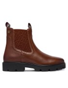 Tommy Hilfiger Боти тип челси Th Monogram Leather Chelsea Boot FW0FW09562